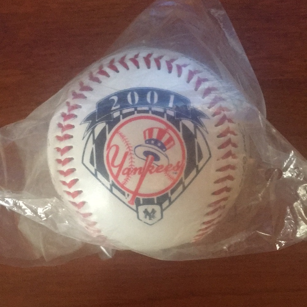 2001 New York YANKEES SIGNED TEAM BASEBALL